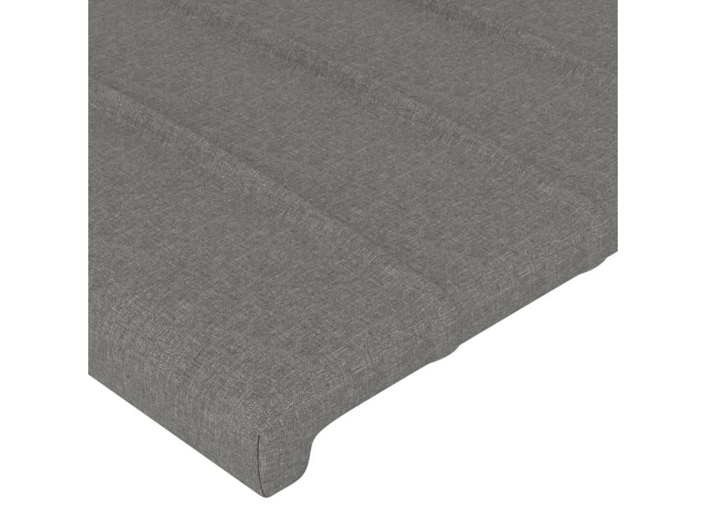 Gray Fabric Headboard, 100 x 5 x 78 cm