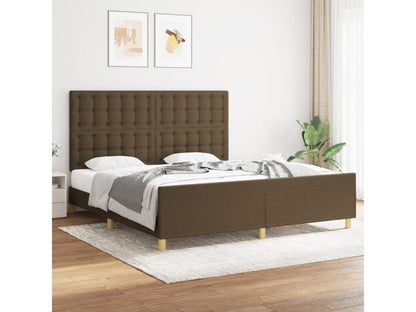 Brown Fabric Headboard, 180 x 200 cm