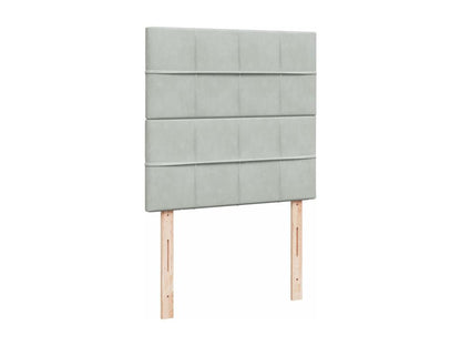 Gray Velvet Mattress, 100 x 200 cm - dlz1766579939782