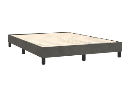 Gray Velvet Mattress, 140 x 190 cm