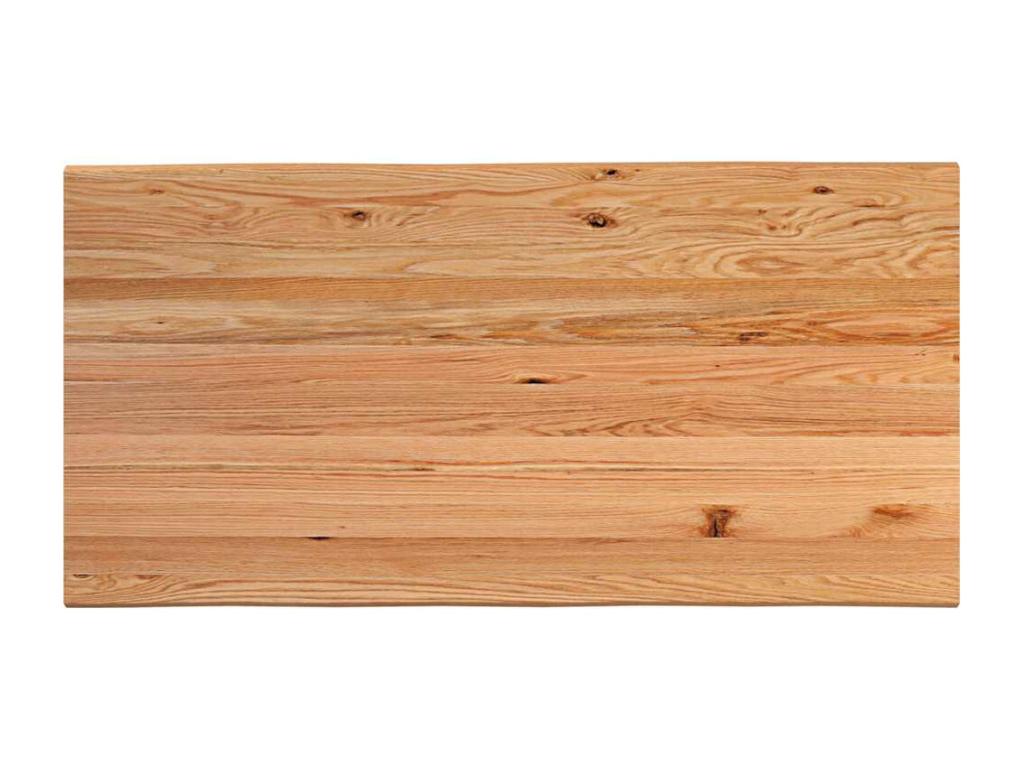 Brown Oak Wood Dining Table - dlz1766579527903