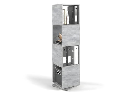 Gray Shelf, 144.2 x 35.2 x 35.2 cm