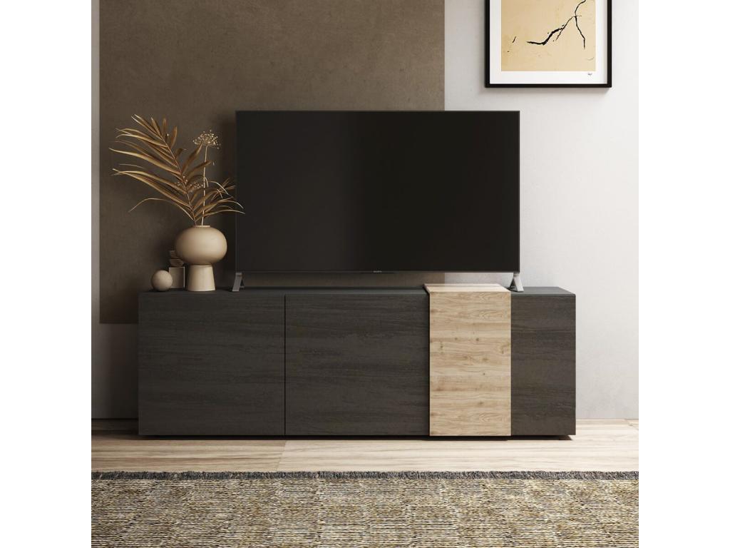 Gray TV Stand