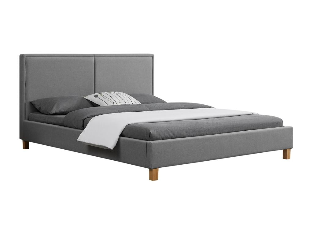 Gray Fabric Headboard, 160 x 200 cm