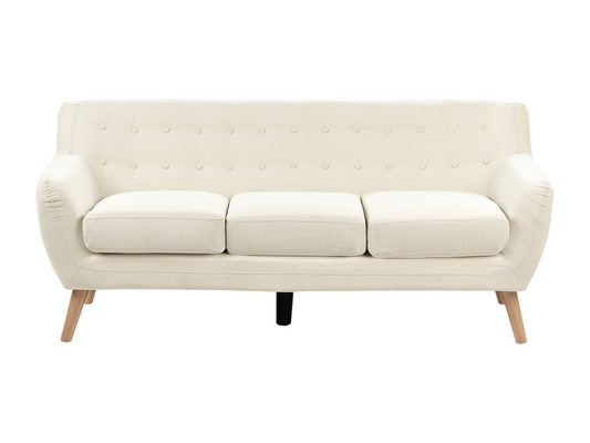 Beige Fabric Sofa - dlz1766579427364