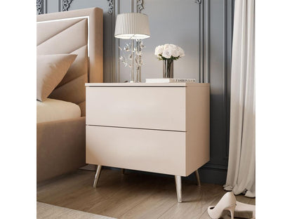 Beige Nightstand