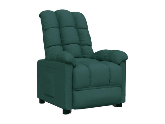 Green Fabric Accent Chair