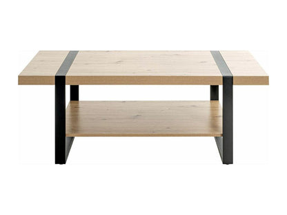 Natural Oak Wood Coffee Table