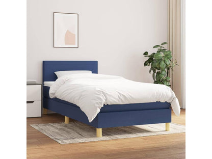 Blue Fabric Mattress, 90 x 190 cm