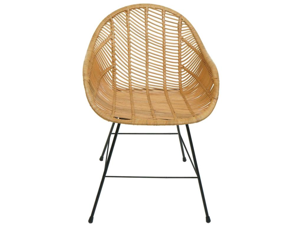 Natural Metal Chair