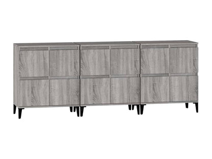 Gray Engineered Wood Sideboard, 60 x 35 x 70 cm - dlz1766579462788