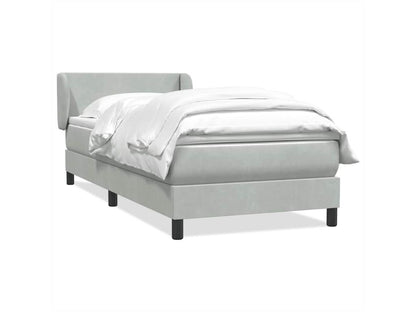Gray Velvet Mattress, 90 x 220 cm