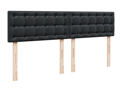 Black Faux Leather Mattress, 180 x 200 cm