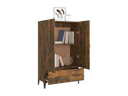 Brown Engineered Wood Sideboard, 70 x 31 x 115 cm