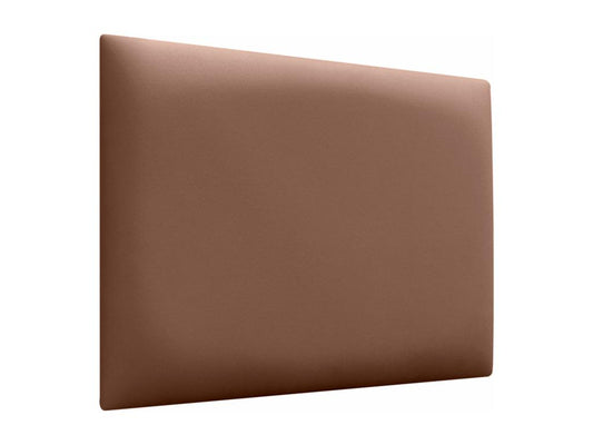 Brown Faux Leather Headboard