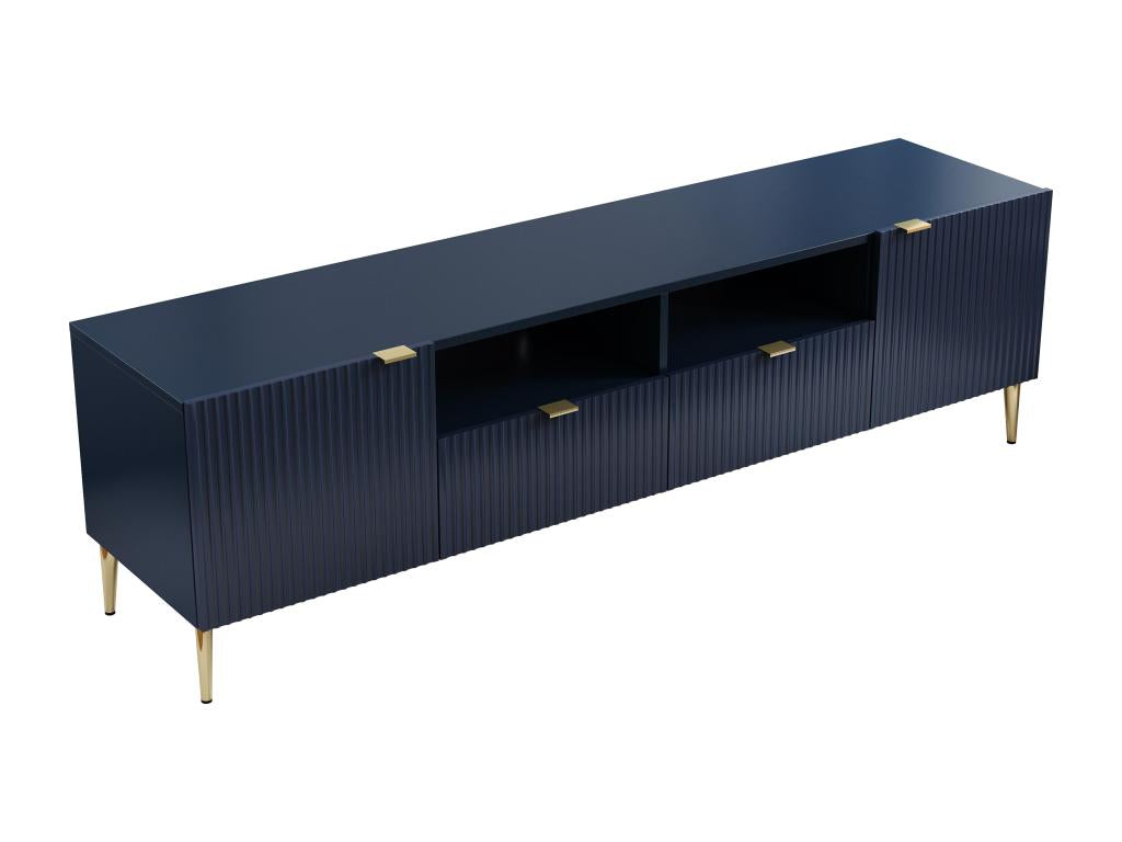 Blue TV Stand