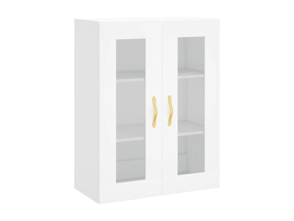 White Engineered Wood Wardrobe