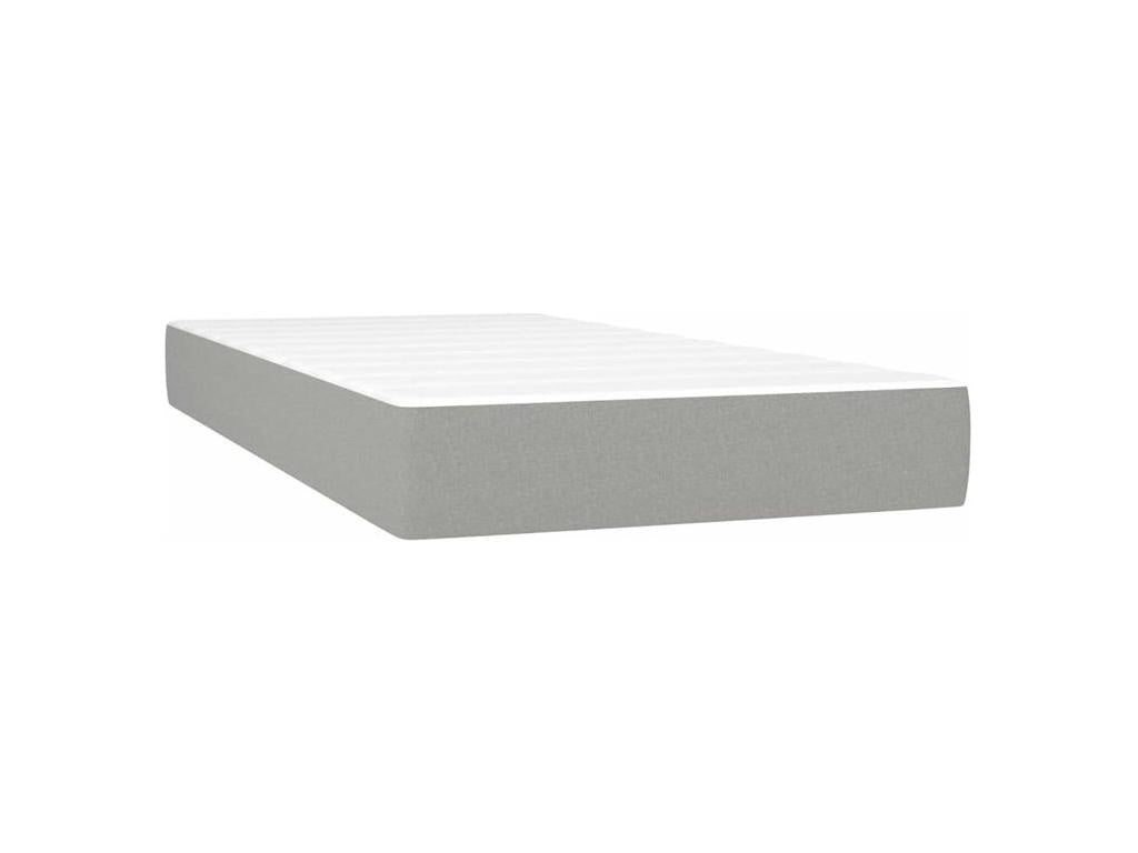 White Fabric Mattress, 80 x 200 cm