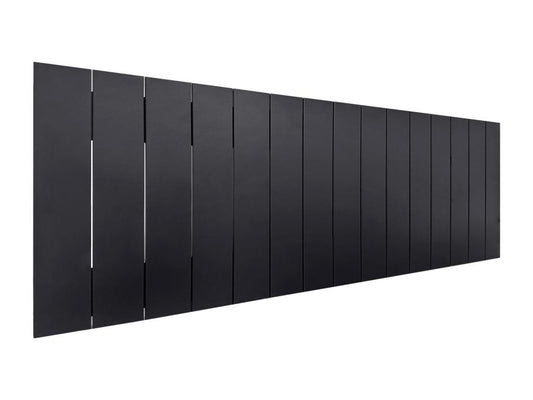 Black Headboard, 135 x 46 cm