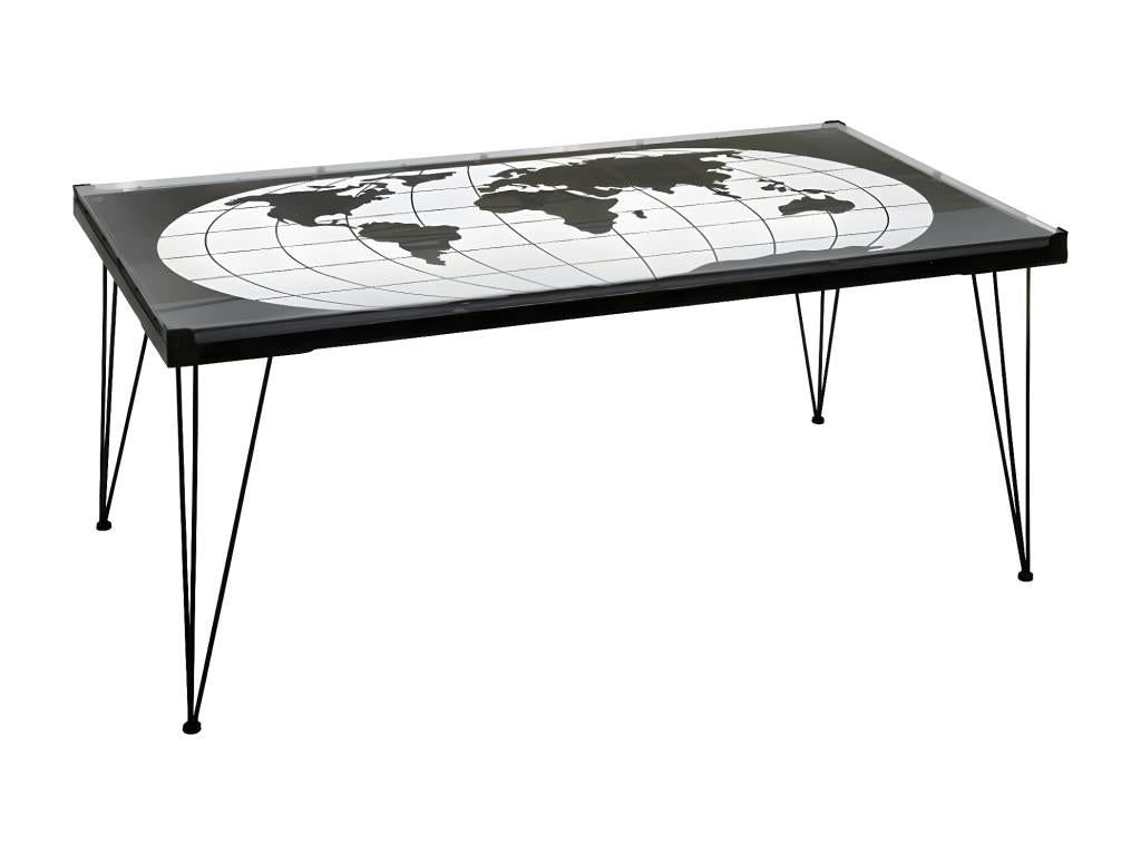 Black Glass Coffee Table