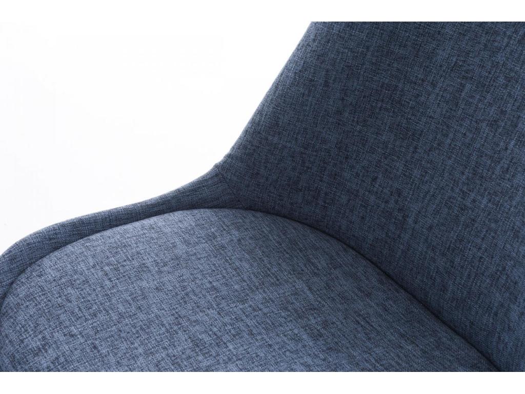 Blue Fabric Chair - dlz1766579446695
