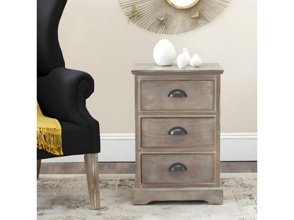 Gray Side Table, 35 x 45 x 66.04 cm