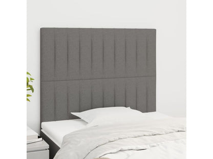 Gray Fabric Headboard, 100 x 5 x 78 cm