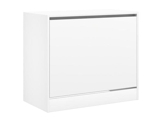 White Engineered Wood Wardrobe, 80 x 42 x 69 cm