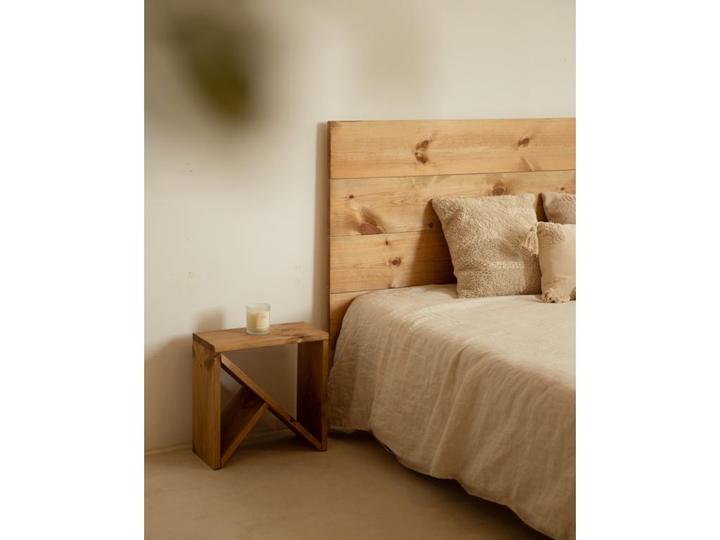 Brown Headboard Set, 140 x 80 cm